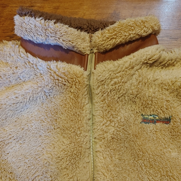 Keil James Patrick's Great Moose Fleece Jacket Sweater warm fuzzy New England 🫎 - Picture 8 of 11